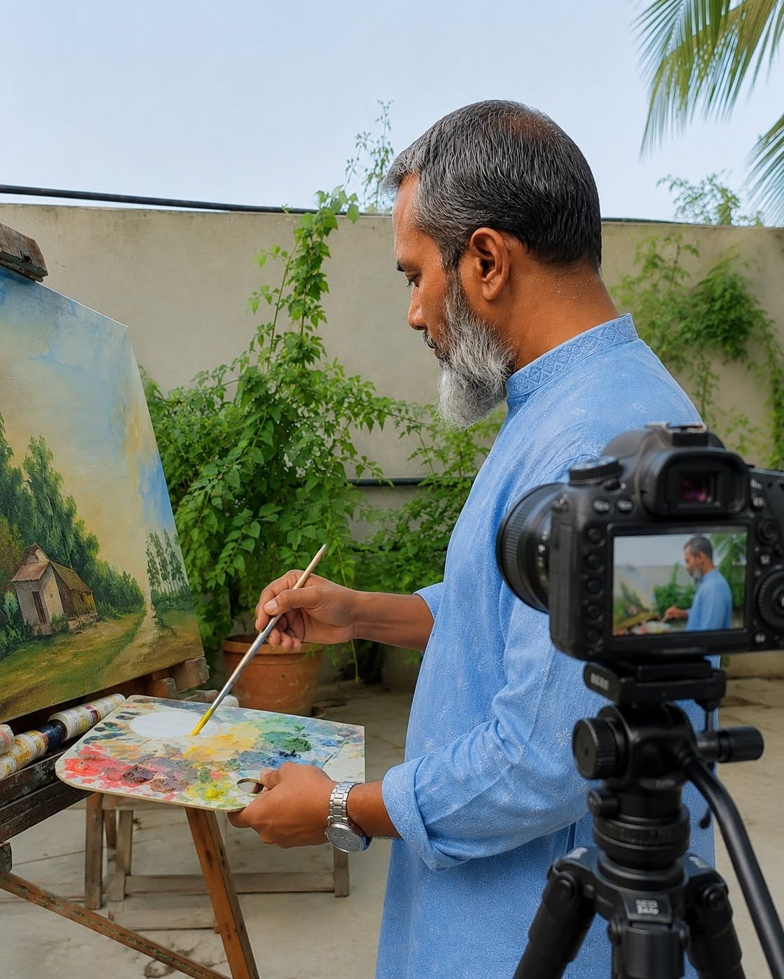 Md. Zubairul Islam, Founder, Art Educator and Chief Instructor at Chitran