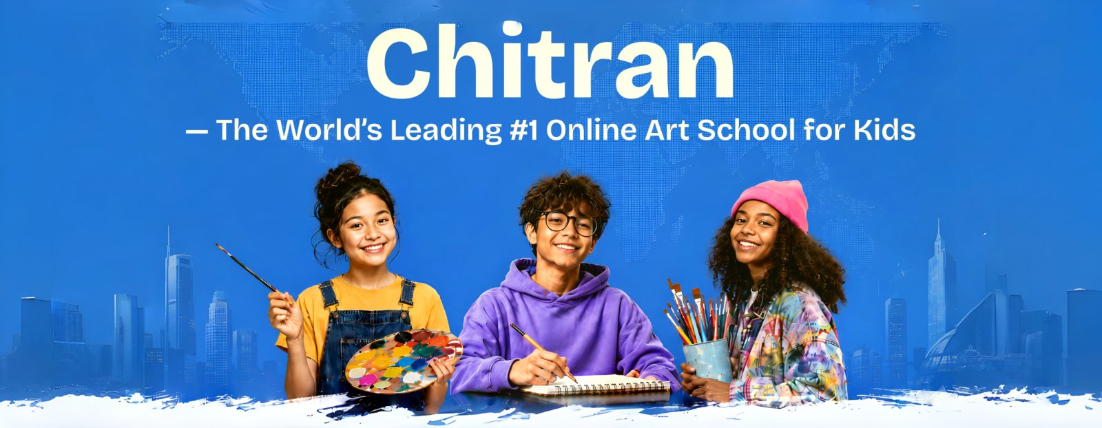 Chitran online art students from around the world